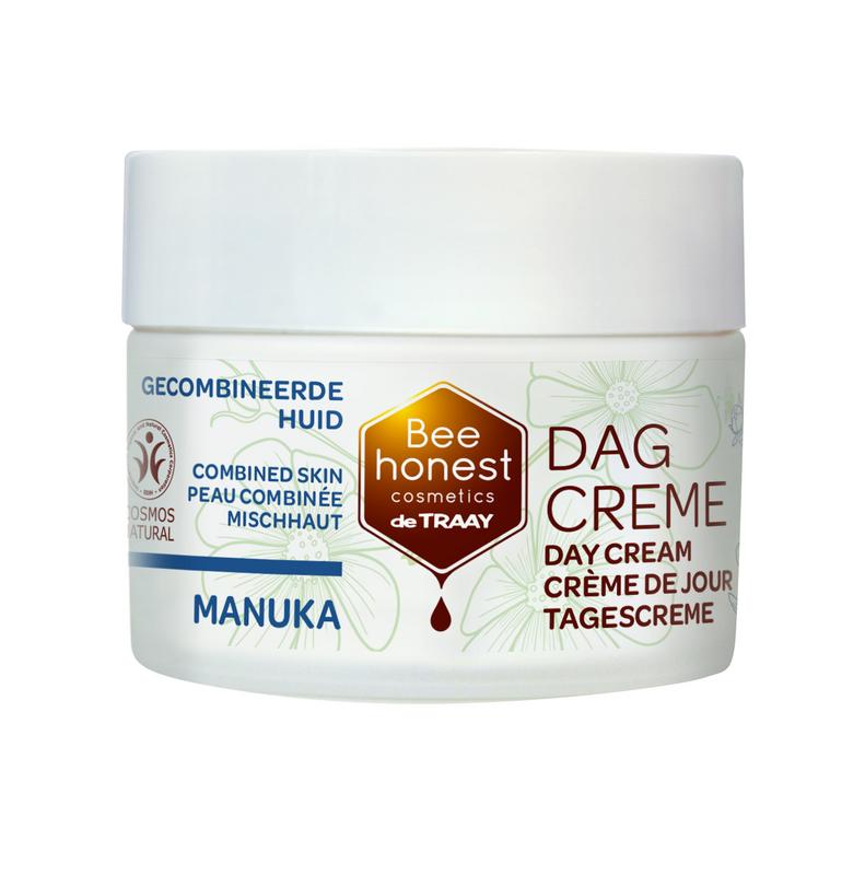 Traay Bee Honest Dagcreme manuka 50.00 Milliliter