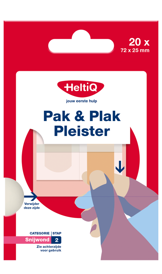 Heltiq Pak & plak textiel 20.00 Stuks