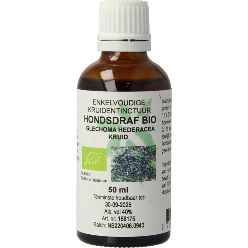 De Cruydhof Glechoma hederacea/hondsdraf bio 50.00 Milliliter
