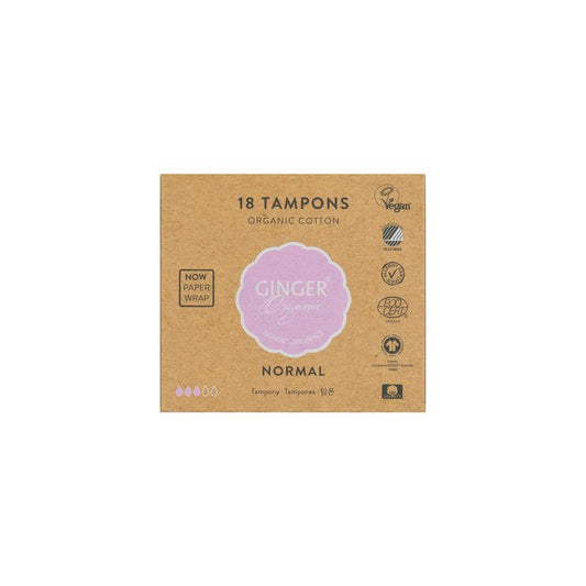 Ginger Organic Tampons normaal 18.00 Stuks
