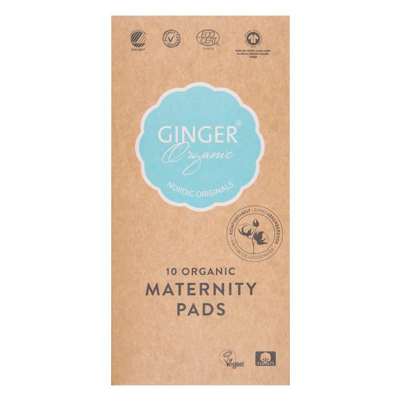 Ginger Organic Kraamverband 10.00 Stuks