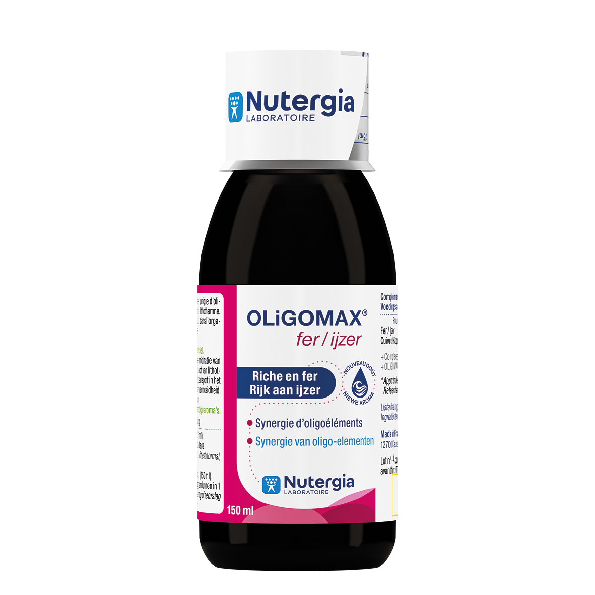 Nutergia Oligomax ijzer 150.00 Milliliter