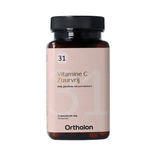 Ortholon Vitamine C Zuurvrij 100.00 Capsules