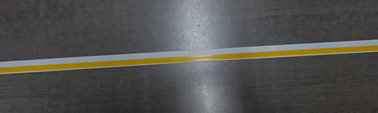 Cool Presentatio Silverline schapstrip plak, office supply, silver-colored strip for shelves, 1 piece.