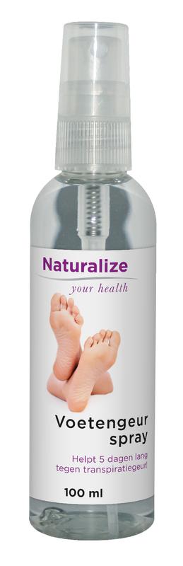 Naturalize Voetengeurspray 100.00 Milliliter