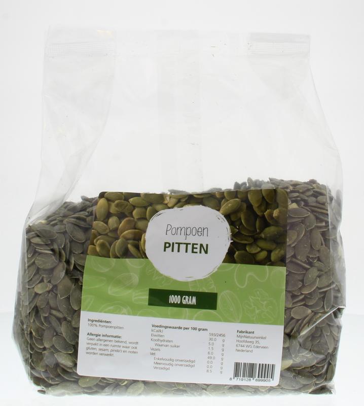 MijnNatuurwinkel Pompoen pitten 1 Kilogram