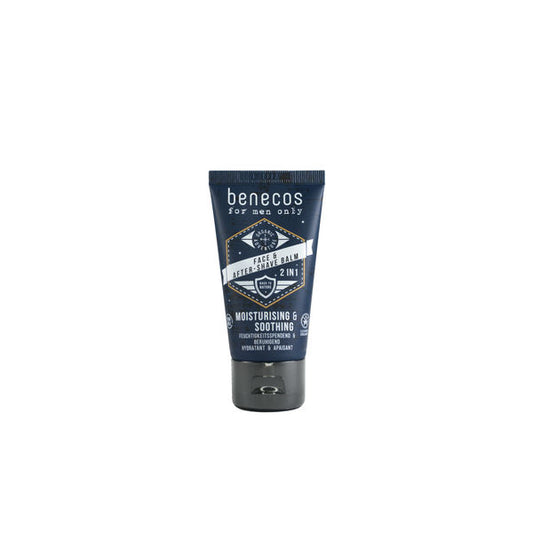 Benecos natural beauty Bio for men only face aftershave balm 2in1 50.00 Milliliter