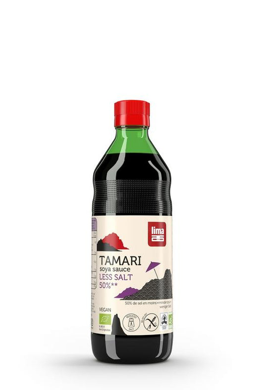 Lima Tamari 50% minder zout bio 500.00 Milliliter