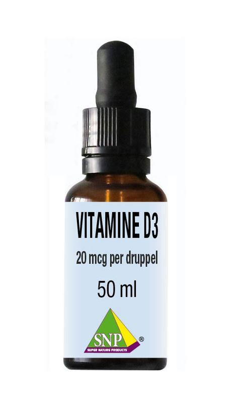 SNP Vitamine D3 20mcg druppels 50 Milliliter