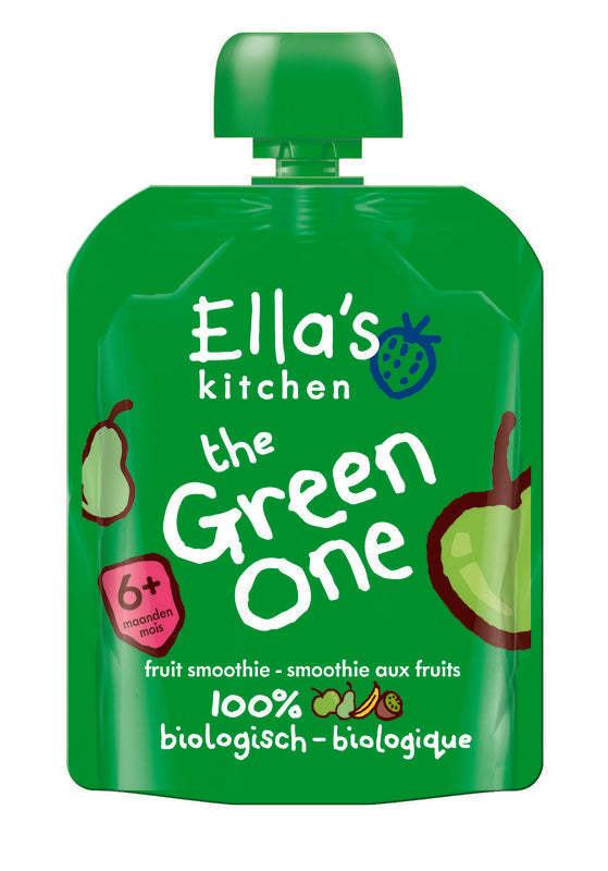 Ella's Kitchen The green one 6+ maanden bio 90 Gram