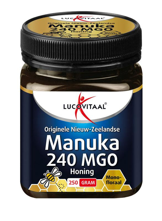 Lucovitaal Manuka honing 240 MGO  250.00 Gram