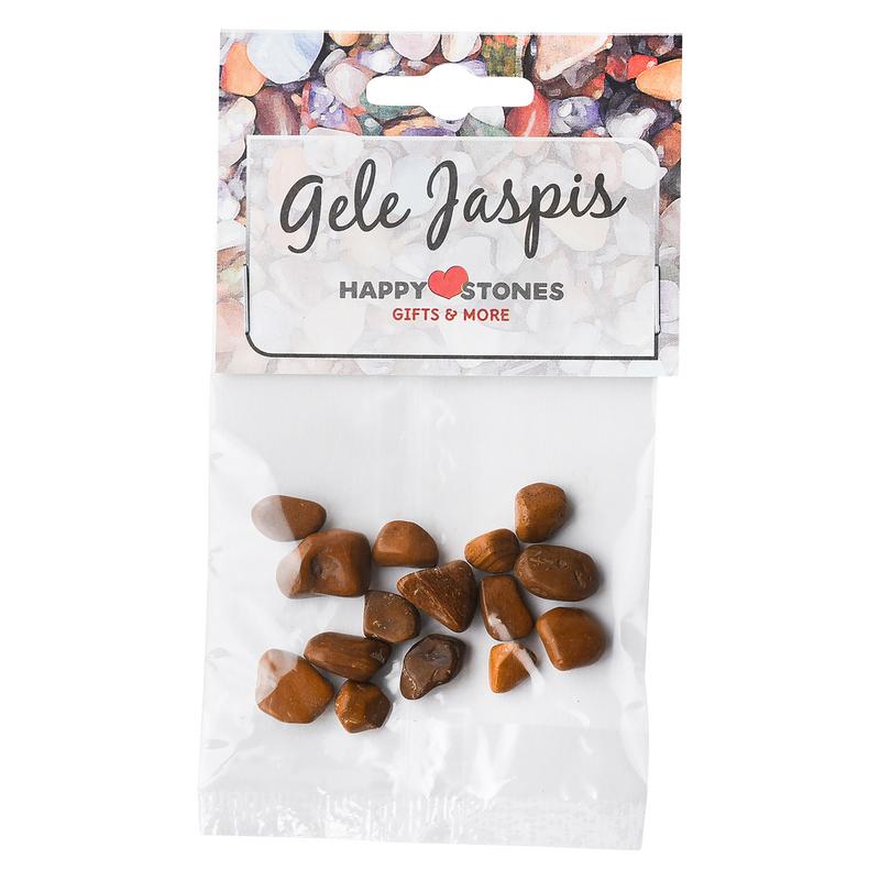Happy Stones Gele jaspis 1.00 Stuks