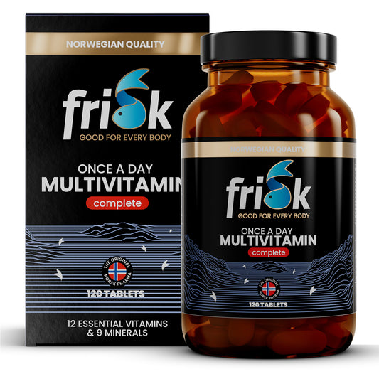 Frisk Multivitamine compleet dagelijks 120.00 Tabletten