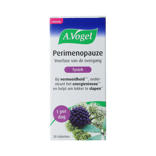 A Vogel Voedingssupplementen en Kruidenpreparaten 30.00 Tabletten A Vogel Perimenopauze fysiek tablet 30.00 Tabletten