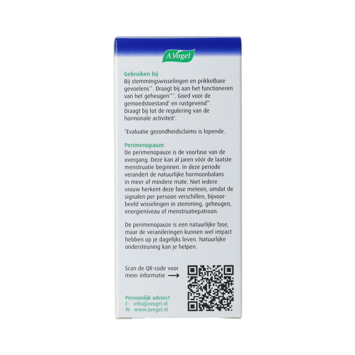 A Vogel Voedingssupplementen en Kruidenpreparaten 30.00 Tabletten A Vogel Perimenopauze mentaal tablet 30.00 Tabletten