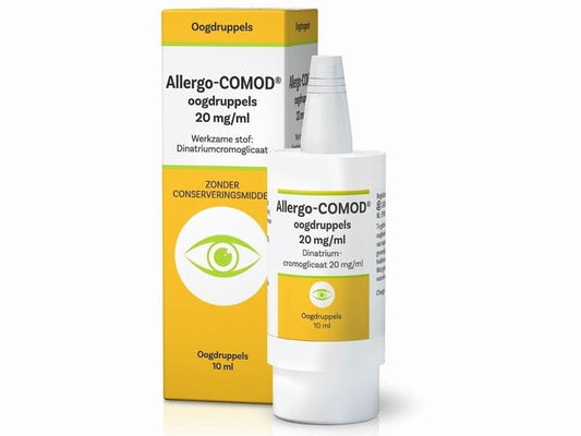 Allergo Oogverzorging 10 Milliliter Allergo Allergo-comod oogdruppels 10 Milliliter