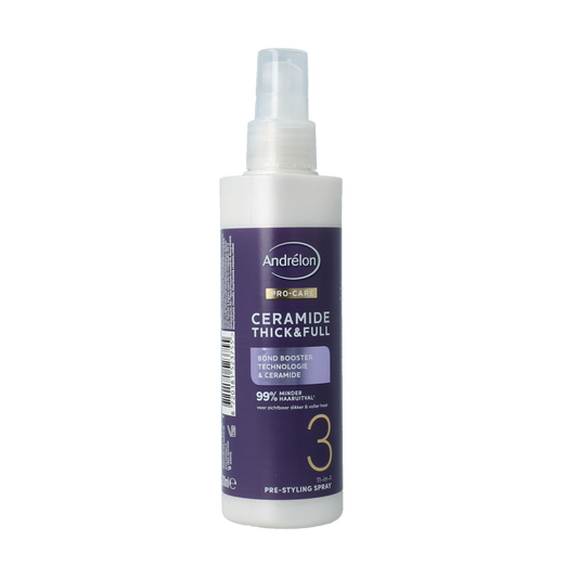 Andrelon Haarverzorging 200 Milliliter Andrelon Pre styling spray thick & full 200 Milliliter
