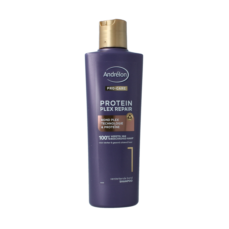 Andrelon Haarverzorging 250 Milliliter Andrelon Shampoo pro care protein plex repair 250 Milliliter