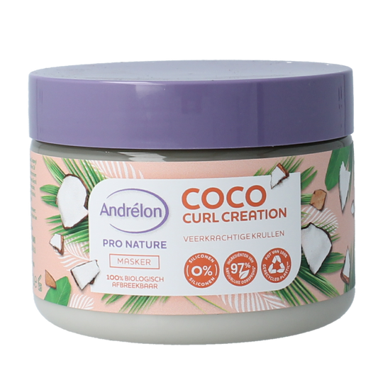 Andrelon Haarverzorging 300 Milliliter Andrelon Masker coco curl creation 300 Milliliter