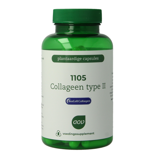 AOV Geen categorie 90 Vegetarische capsules AOV 1105 Collageen type II 90 Vegetarische capsules