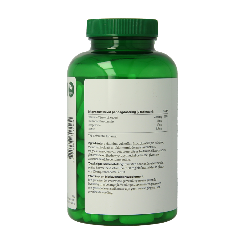 AOV Vitamine Enkel 180 Tabletten AOV 316 Vitamine C 1000mg 180 Tabletten