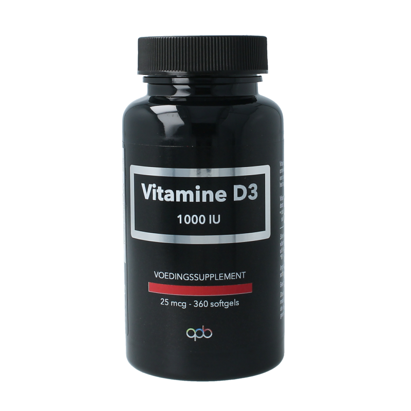 APB Holland Vitamine Enkel 360 Softgels APB Holland Vitamine D3 1000IU 25mcg 360 Softgels