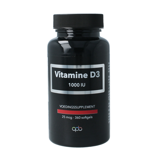 APB Holland Vitamine Enkel 360 Softgels APB Holland Vitamine D3 1000IU 25mcg 360 Softgels