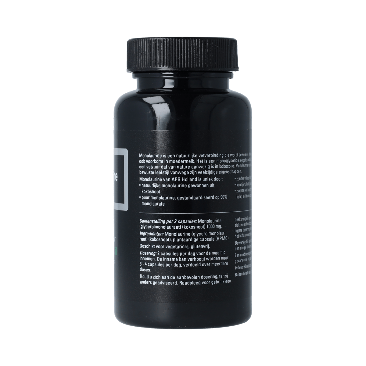 APB Holland Voedingssupplementen en Kruidenpreparaten 90.00 Capsules APB Holland Monolaurine puur 500mg 90.00 Capsules