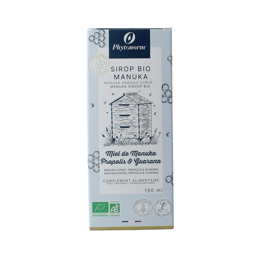 Aprolis Kruidenpreparaten 150 Milliliter Aprolis Siroop manuka propolis guarana bio 150 Milliliter