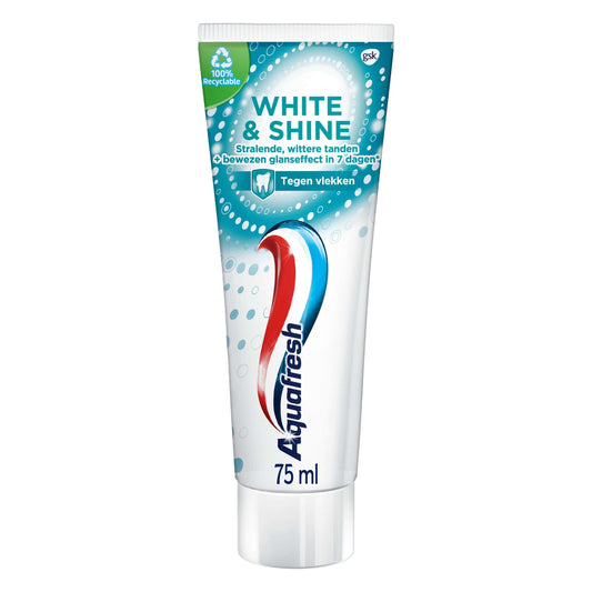 Aquafresh Tandpasta 75 Milliliter Aquafresh Tandpasta white & shine 75 Milliliter