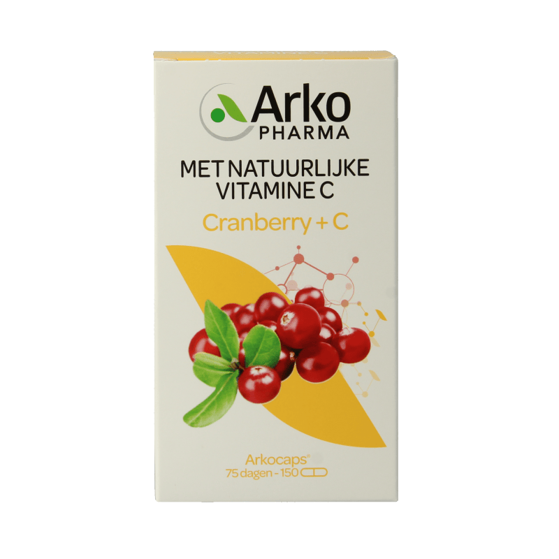Arkocaps Kruidenpreparaten 150 Capsules Arkocaps Cranberry & Vitamine C 150 Capsules