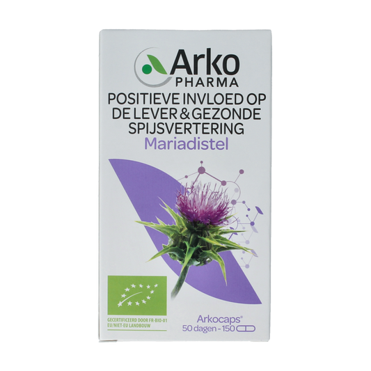 Arkocaps Kruidenpreparaten 150 Capsules Arkocaps Mariadistel bio 150 Capsules