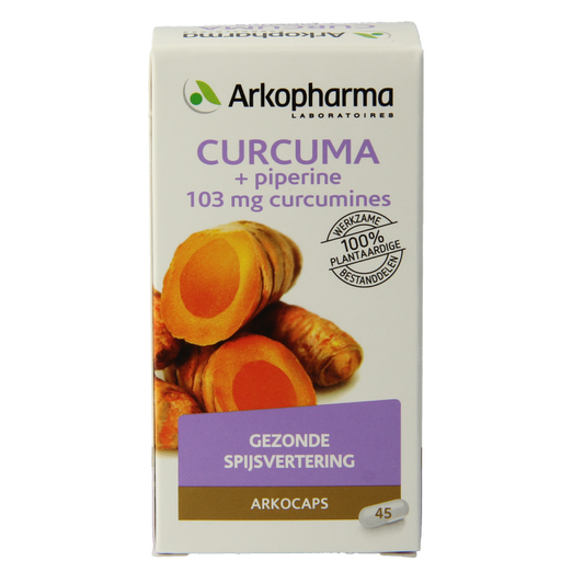 Arkocaps Kruidenpreparaten 45 Capsules Arkocaps Curcuma 45 Capsules
