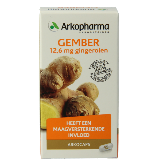 Arkocaps Kruidenpreparaten 45 Capsules Arkocaps Gember 45 Capsules