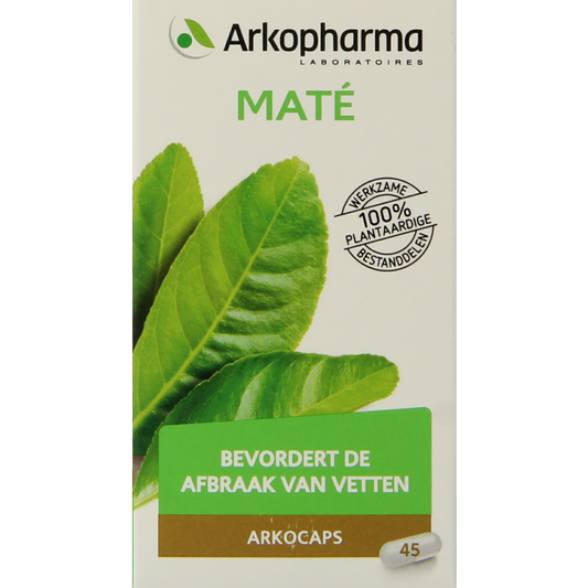 Arkocaps Kruidenpreparaten 45 Capsules Arkocaps Mate 45 Capsules