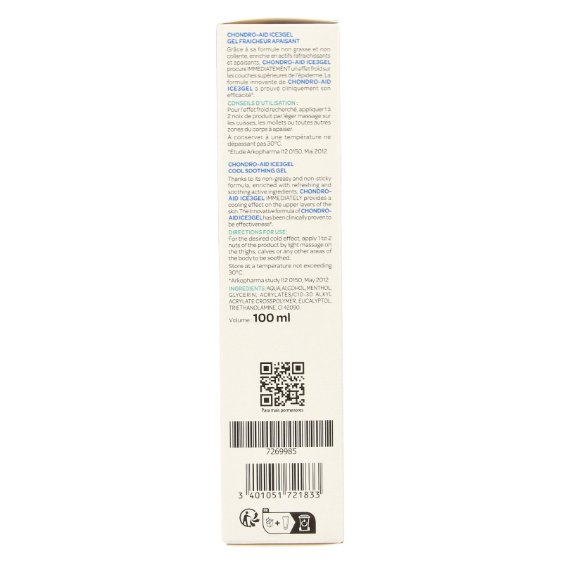 Arkopharma Spierverzorging en Gewrichtsverzorging 100 Milliliter Arkopharma Ice 3 gel arkoflex gel 100 Milliliter