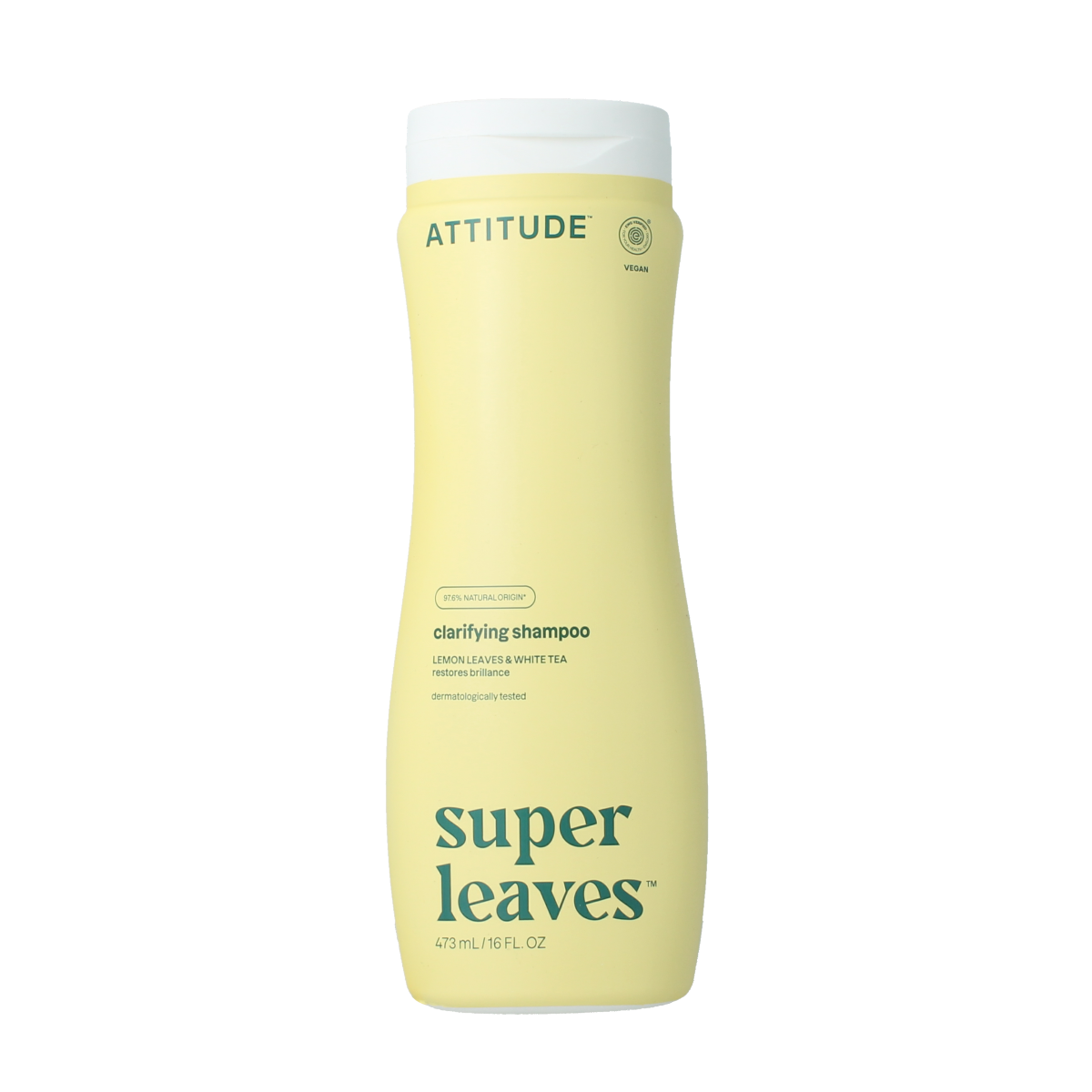 Attitude Haarverzorging 473.00 Milliliter Attitude Shampoo super leaves zuiverend 473.00 Milliliter