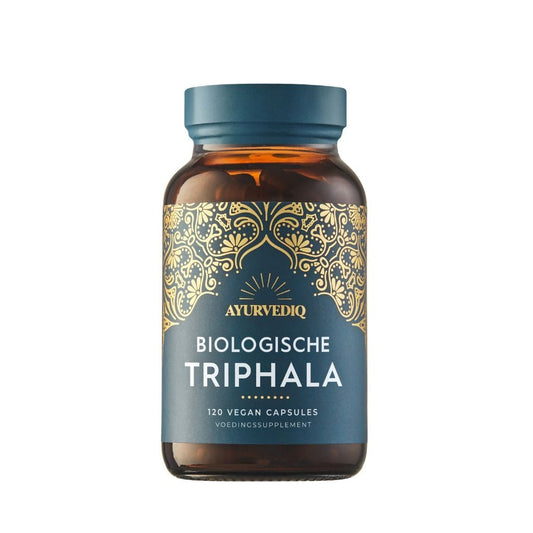 Ayurvediq Kruidenpreparaten 120.00 Capsules Ayurvediq Biologische Triphala 120.00 Capsules