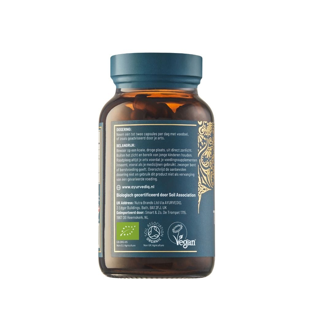 Ayurvediq Kruidenpreparaten 120.00 Capsules Ayurvediq Biologische Triphala 120.00 Capsules