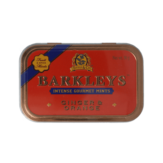 Barkleys Snoepgoed 50.00 Gram Barkleys Mints ginger & orange 50.00 Gram