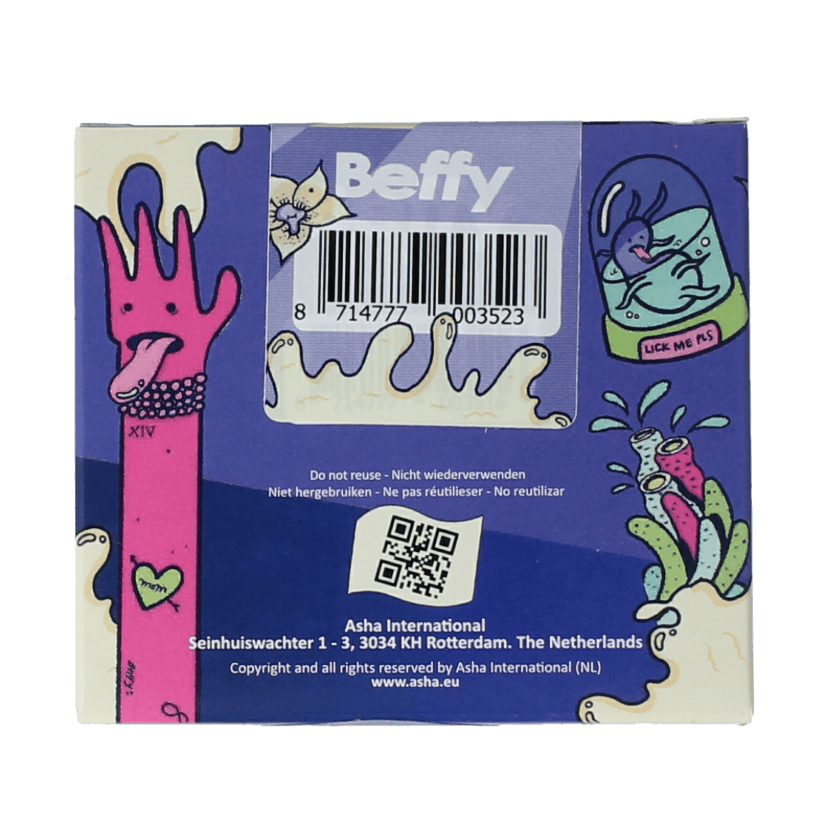 Beffy Erotiek 3.00 Stuks Beffy Beflapjes aroma vanille 3.00 Stuks