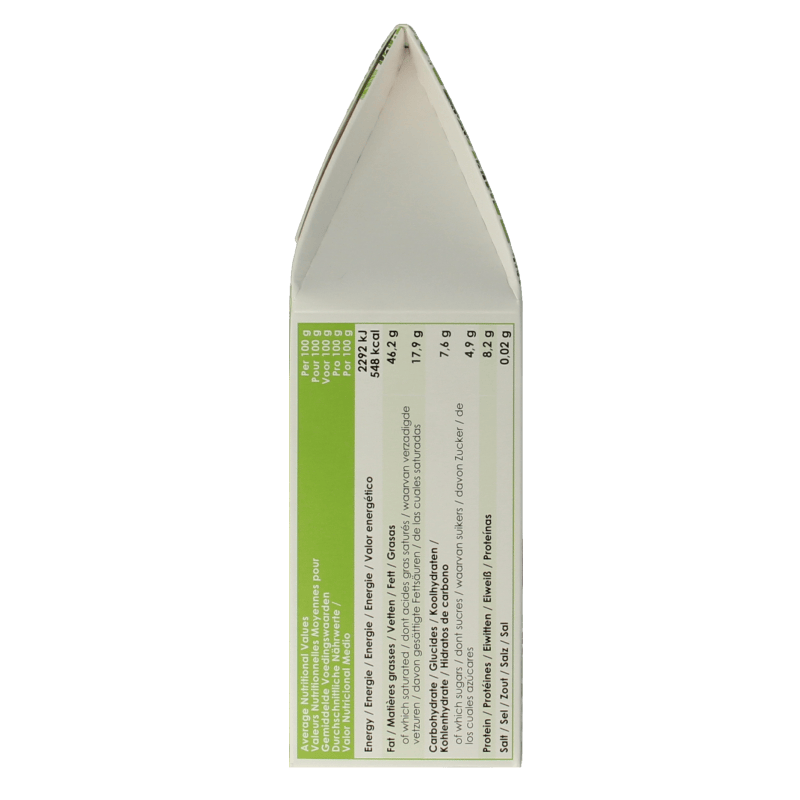 Belvas Chocolade 100 Gram Belvas Hazelnoot praline truffels bio 100 Gram