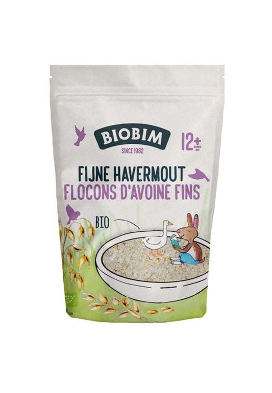 Biobim Baby en Peuter Voeding 250 Gram Biobim Fijne havermout pap 12+ maanden bio 250 Gram