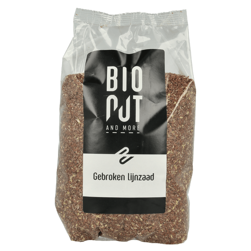 Bionut Raw en Superfoods 750 Gram Bionut Lijnzaad gebroken bio 750 Gram