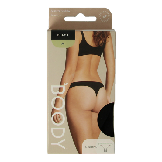 Boody Kleding 1 Stuks Boody  G-string zwart M 1 Stuks
