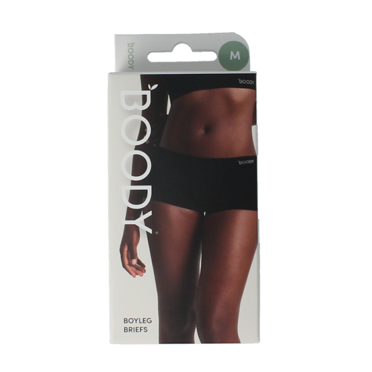 Boody Ondergoed 1 Stuks Boody  Boyleg damesslip zwart M 1 Stuks