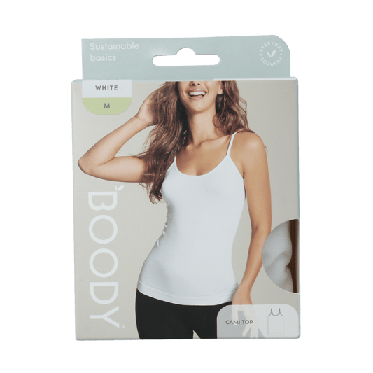 Boody Ondergoed 1 Stuks Boody  Cami top wit M 1 Stuks