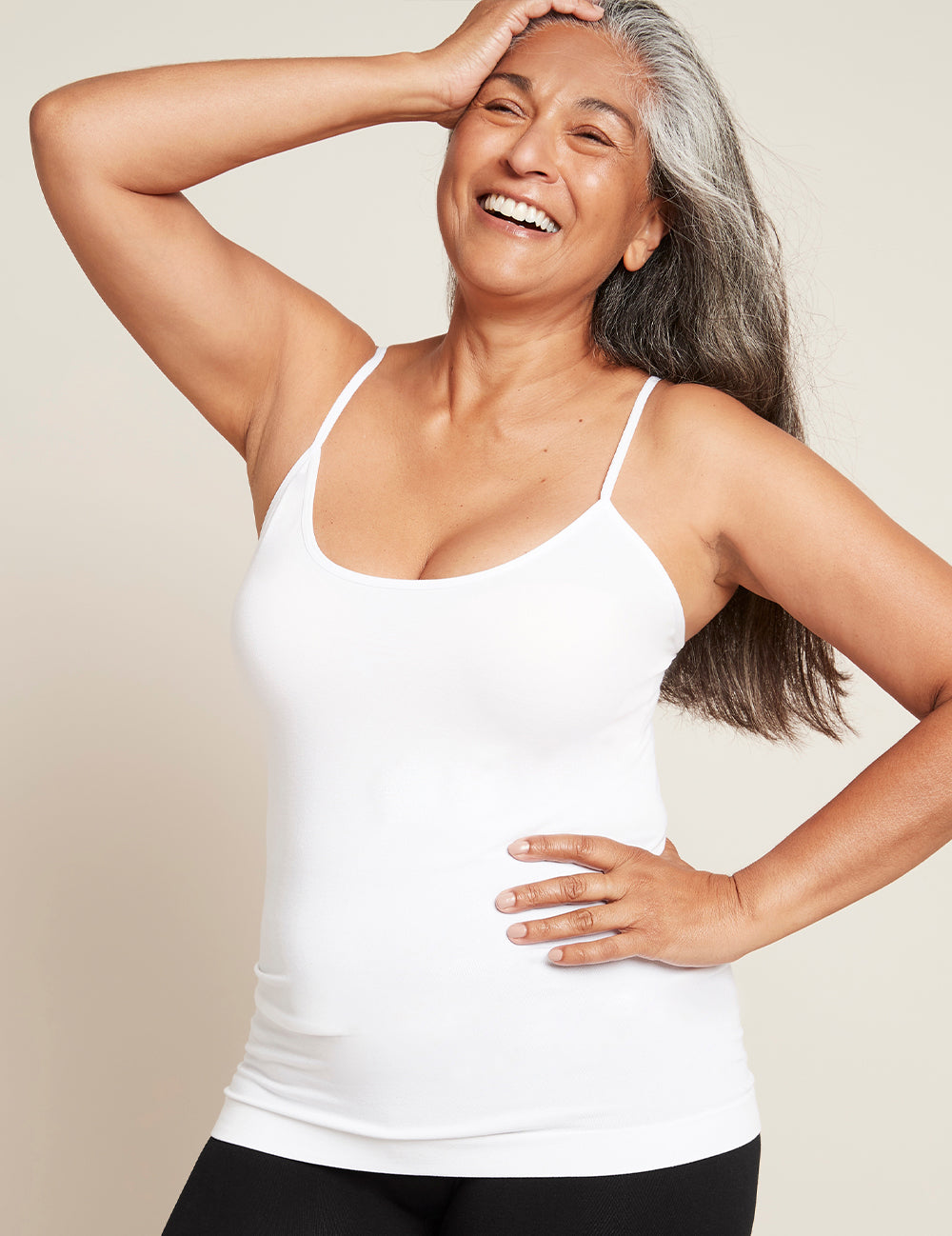 Boody Ondergoed 1 Stuks Boody  Cami top wit S 1 Stuks