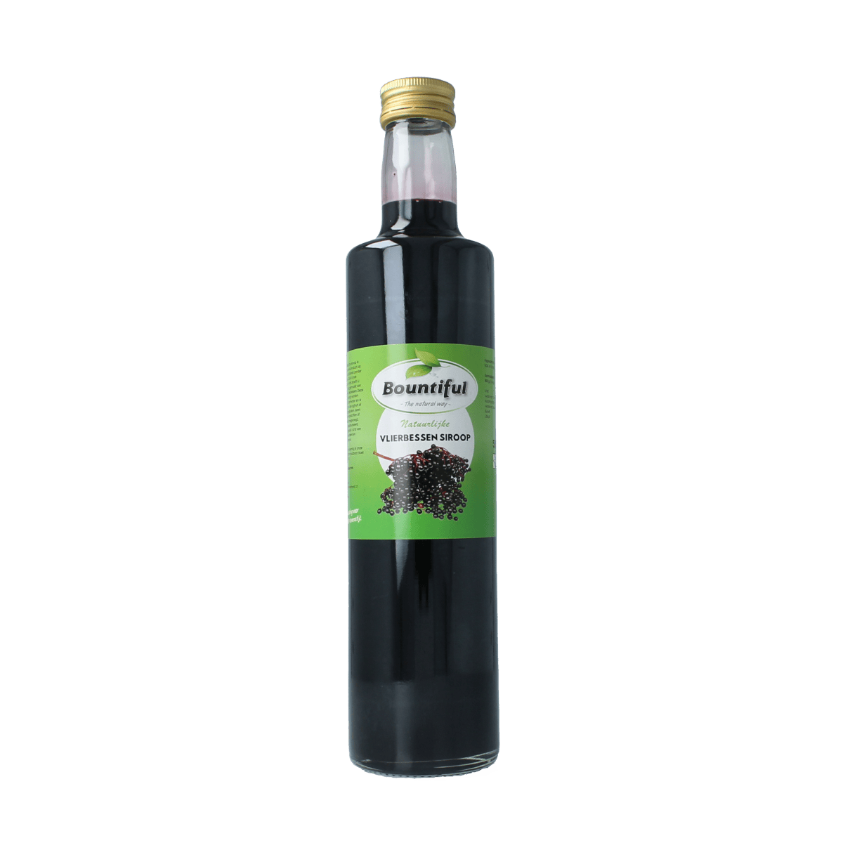 Bountiful Dranken en Sappen 500.00 Milliliter Bountiful Vlierbessen siroop 500.00 Milliliter