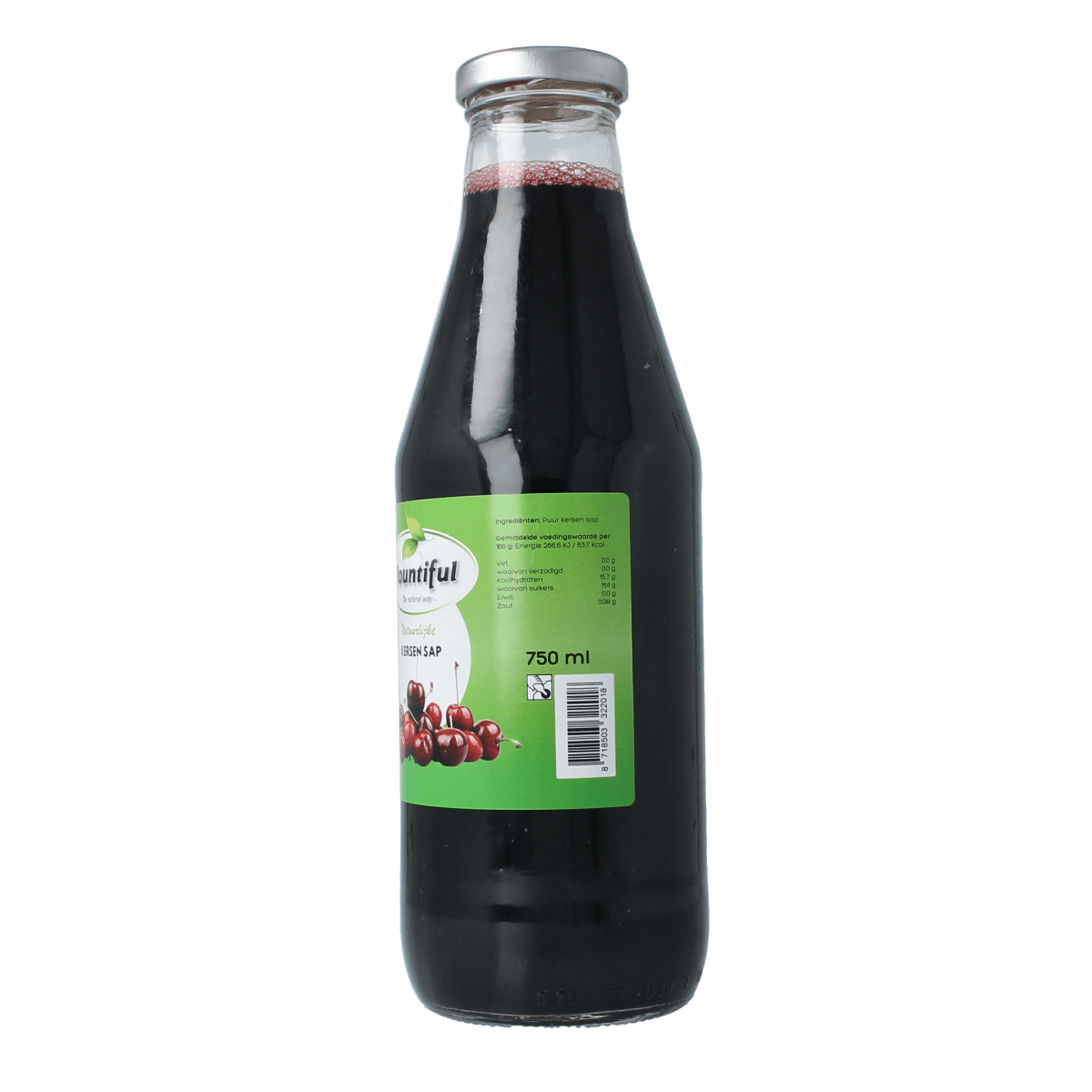 Bountiful Dranken en Sappen 750.00 Milliliter Bountiful Kersensap 750.00 Milliliter